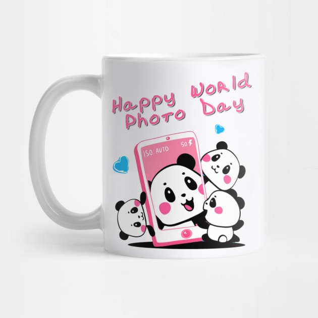 World Photo Day, Funny panda-bear by CenterForward